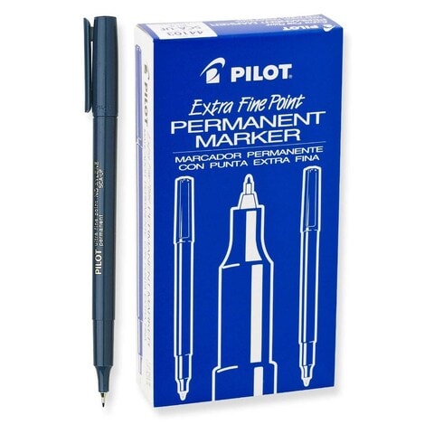 Pilot Extra Fine Point Permanent Marker Black