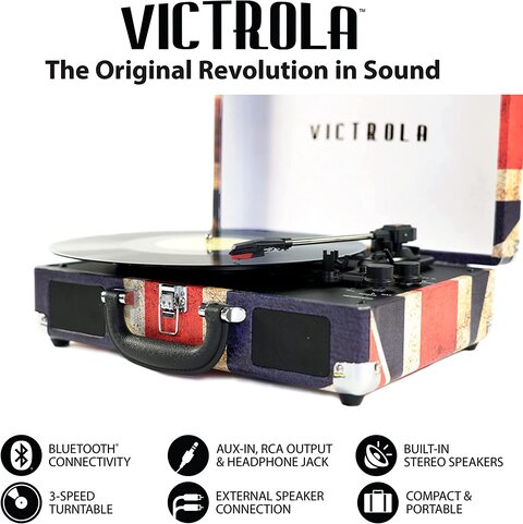 External speakers for victrola best sale record player