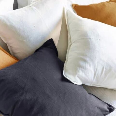 Dark gray pillow store covers