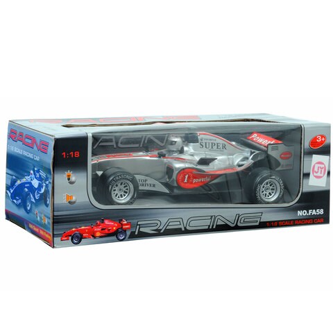 Scaled Racing Car With Sound FA58 Grey