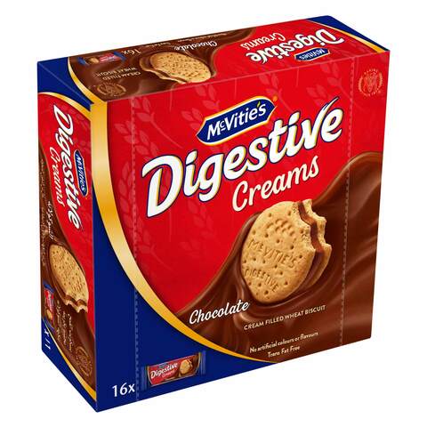 Buy McVities Digestive Chocolate Creams Biscuits 40g Pack of 12 in Saudi Arabia