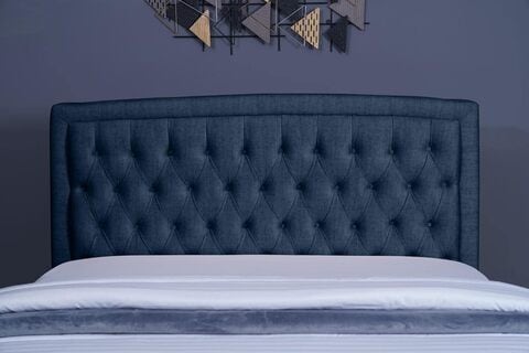 Blue headboard deals