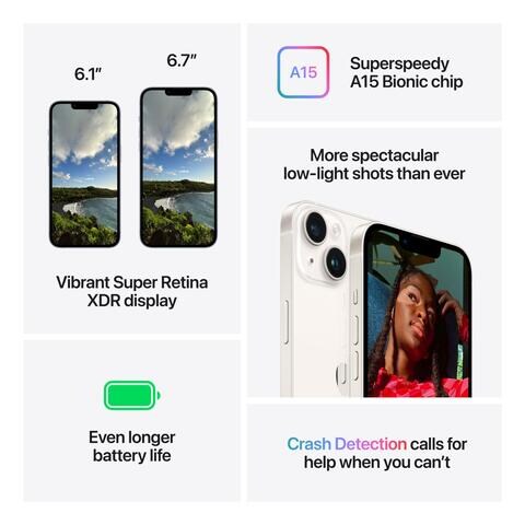 Apple iPhone 14 128GB 5G Midnight