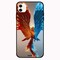 Theodor - Apple iPhone 12 Mini 5.4 inch Case Dragon Flexible Silicone Cover
