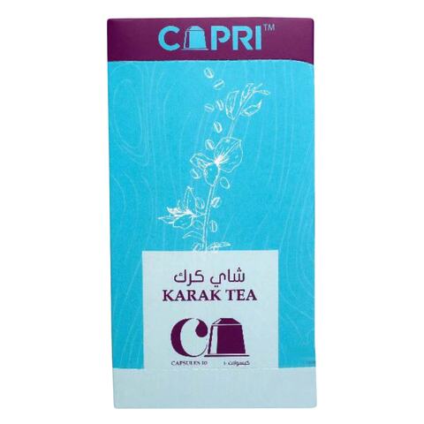 Capri Nespresso Capsules With Karak Tea Flavor 70g