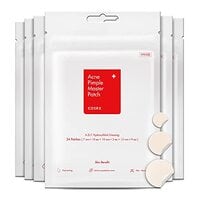 Cosrx Acne Pimple Master Patch 144 Patches (6 Packs Of 24 Patches), A.D.F. Hydrocolloid Dressing, Quick &amp; Easy Treatment
