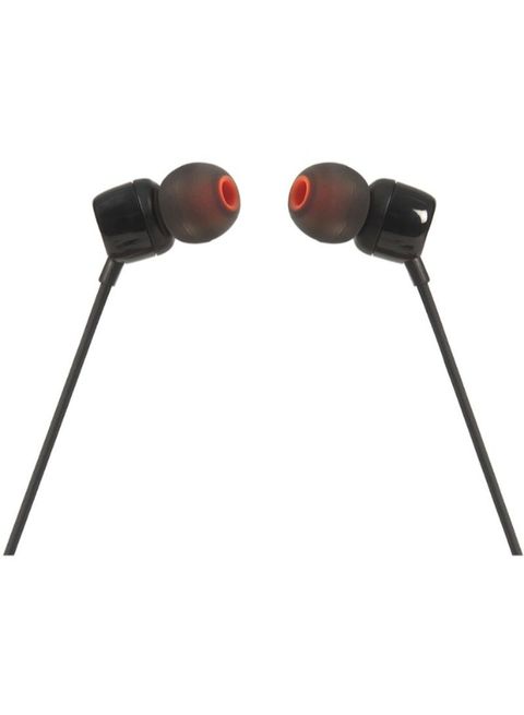 JBL - T110 Pure Bass In-Ear Headphone Black