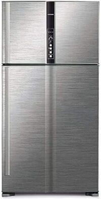 Hitachi 700L Net Capacity Top Mount Inverter Series Refrigerator, Brilliant Silver, RV990PUK1KBSL