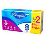 اشتري سانيتا بوكيه سوبر بريميوم مناديل حمام 6+2 رول مجانا في الكويت