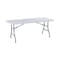 Paradiso Cafeteria Table PT07 White 152x76cm