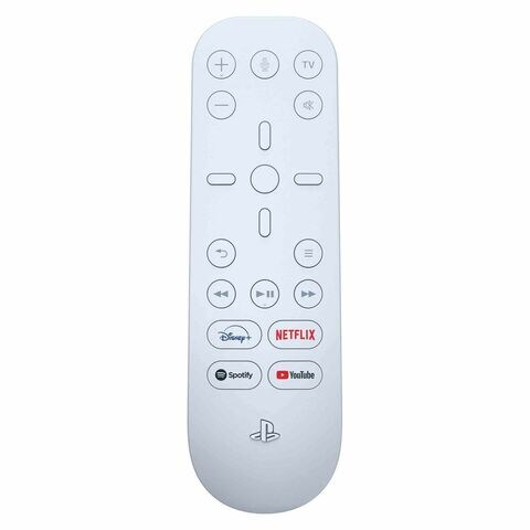 Sony Media Remote Controller For PlayStation 5 White