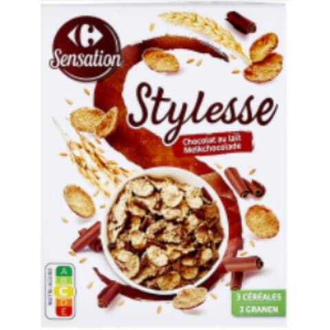 Carrefour Rice Wheat Petal Choco Cereal 300g
