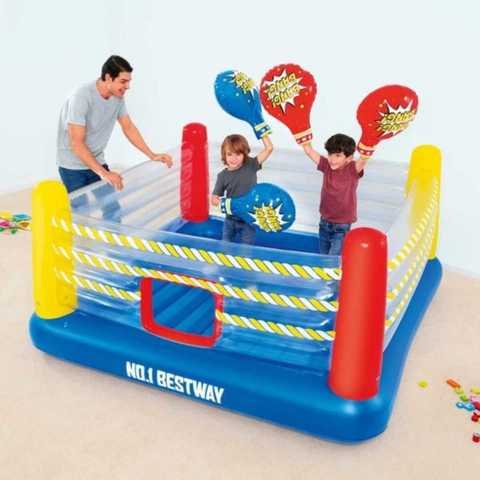 Bestway Bouncer Boxing Ring 52405 Multicolour 2.26x2.26x1.10m