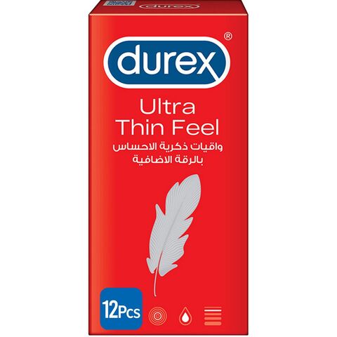 Durex Feel Ultra Thin Condoms (Pack of 12)