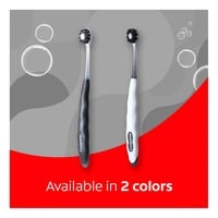 Colgate FoamSoft Charcoal Super Dense Thin Soft Bristle Toothbrush Assorted Colours 2 PCS
