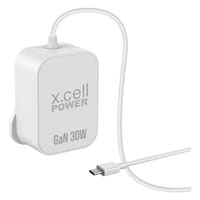 X.Cell Power GaN Wall Charger White 30W
