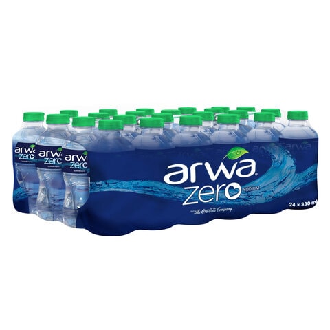 Arwa Water Zero Sodium 330ml &times;24