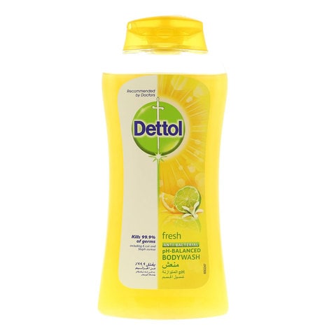 Dettol Fresh Anti-Bacterial Ph-Balanced Body Wash 250 Ml