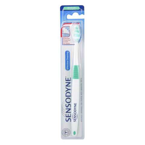 Sensodyne Deep Clean Toothbrush <span class=product-span><p>A soft  toothbrush with microfine filaments bristles that is specially designed to  provide effective interdental cleaning. </p></span>