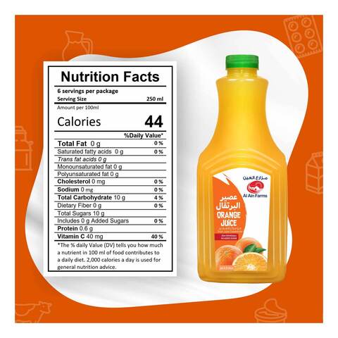 Al Ain Farms Orange Juice 1.5L