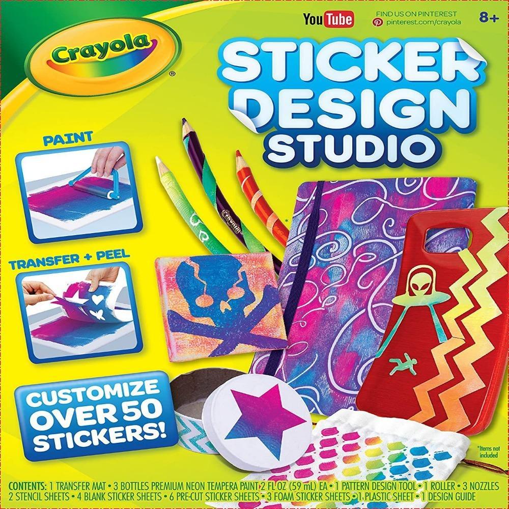 Buy Crayola Sticker Design Studio Online Shop Toys Outdoor On Carrefour Uae