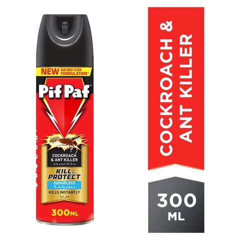 Pif Paf Odourless Cockroach And Ant Killer 300ml