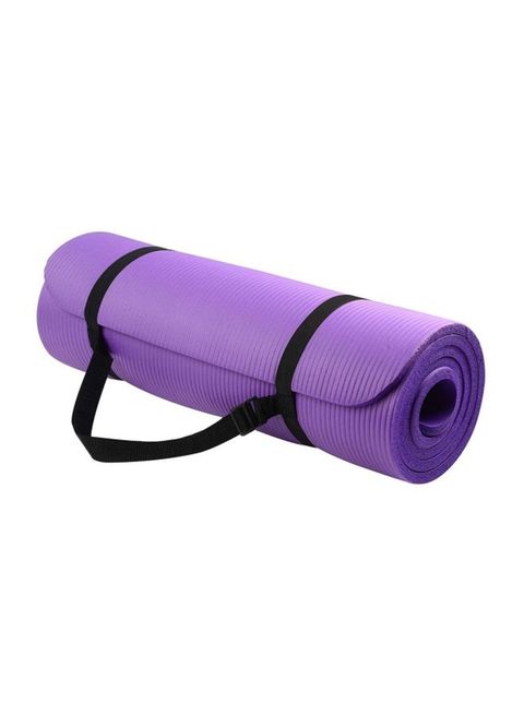 Buy BalanceFrom Extra Thick High Density Yoga Mat With Carrying Strap  Online - Shop Health & Fitness on Carrefour UAE
