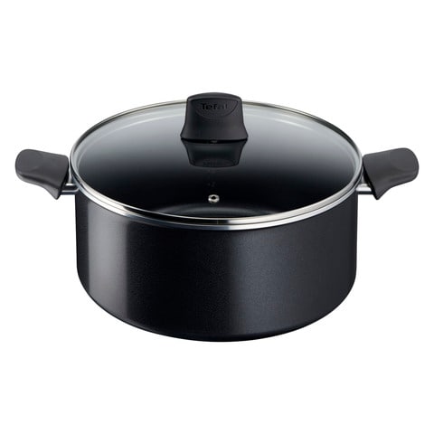 Tefal Generous Cook Stewpot With Lid Black 28cm