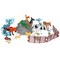 Chamdol Farm Animals And Dinosaurs Set Multicolour