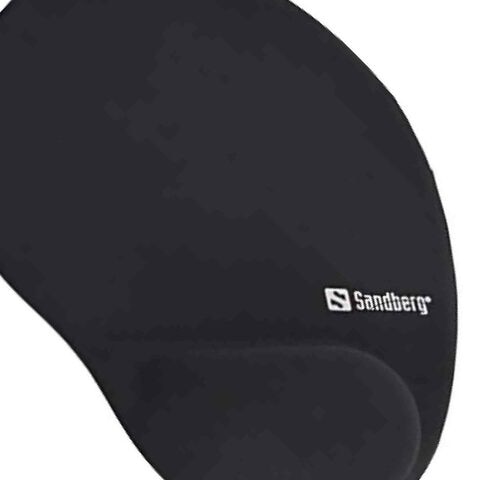 Sandberg Gel Mousepad With Wrist Rest Black