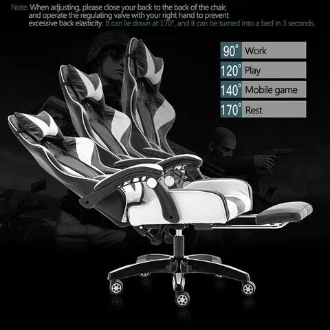 How to stop a chair from rolling while racing?