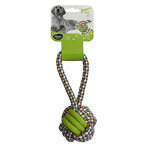Agrobiothers Aime Interactive Biting Rope Dog Toy 23cm
