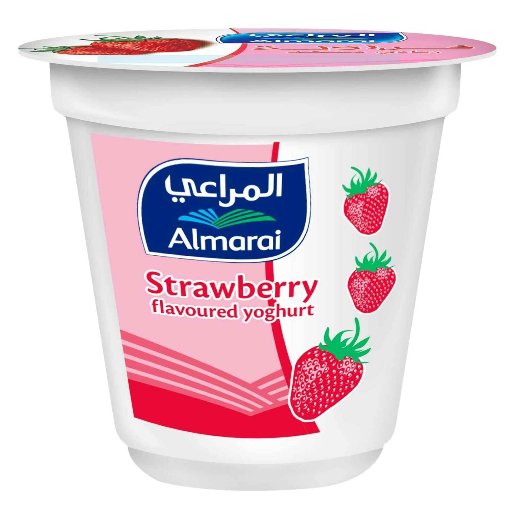 Buy Almarai Strawberry Yoghurt 100g Online Shop Fresh Food on