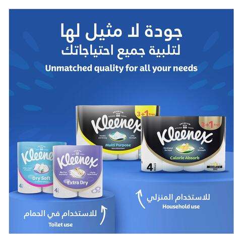Kleenex Original Facial Tissue, 2 PLY, 6 Tissue Boxes x 70 Sheets, Soft Tissue Paper with Cotton Care for Face &amp; Hands