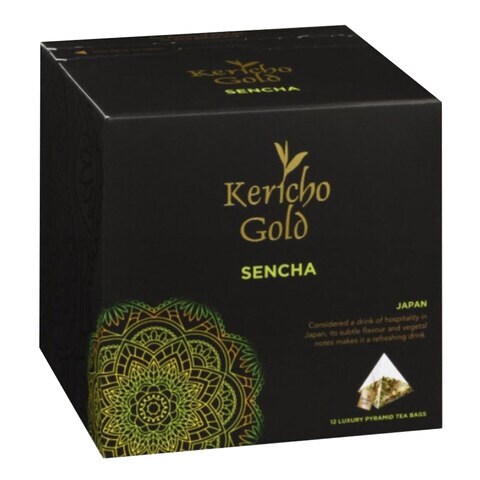 Kericho Gold Sencha Tea Bags 12 Pieces