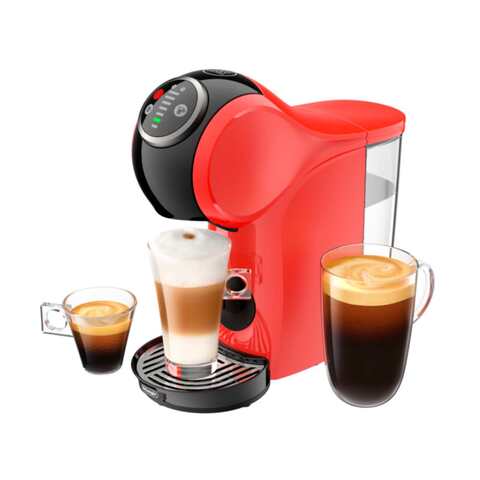 Nescafe Dolce Gusto DeLonghi Genio S Plus Coffee Maker Red 800ml