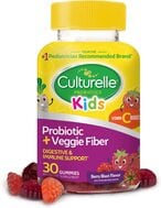 Buy Culturelle Kids Daily Probiotic + Veggie Fiber Gummies, Prebiotic + Probiotic With Vitamin C Boost, Digestive + Immune Support*, Gluten Free, Mixed Berry Flavor, 30 Count in UAE