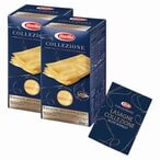 Buy Barilla Collezione Egg Lasagna Pasta 500g Pack of 2 With Recipe Booklet in UAE