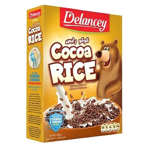 Buy Delancey Cocoa Rice Corn Flakes 30g in Egypt