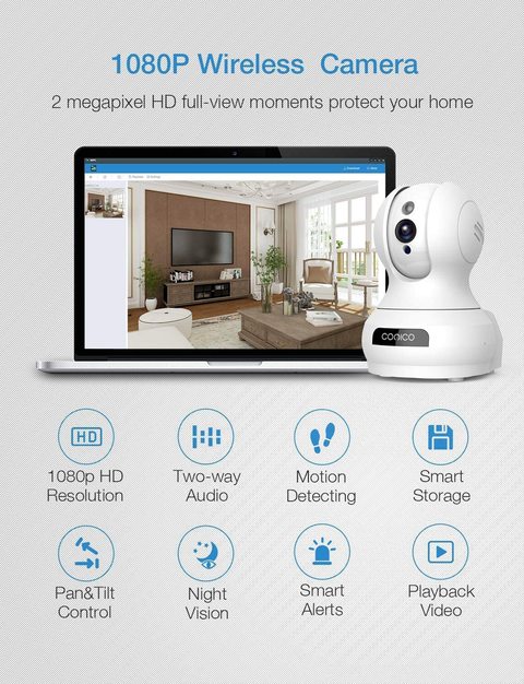 conico outdoor security camera app