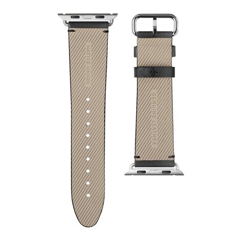 Native Union Classic Strap for Apple Watch 38/40mm Genuine Italian Nappa Leather - Black