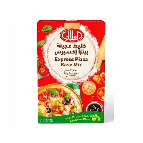 Buy Al Alali Express Pizza Base Mix 468g Online - Shop Food Cupboard on  Carrefour UAE