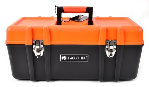 TACTIX - PLASTIC TOOL BOX 51CM(20&rdquo;) - TTX-321105