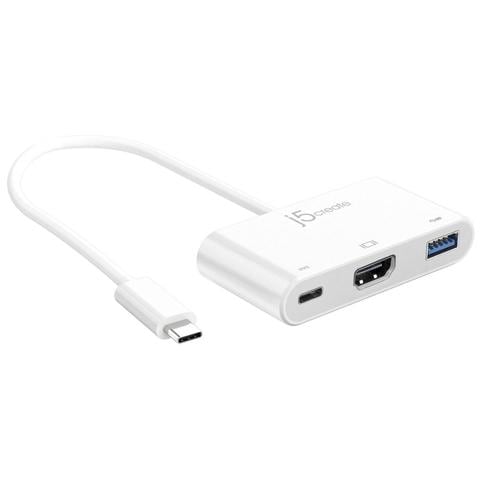 Buy J5 USB C to HDMI USB 3.0 with PD Adapter Online Shop