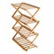 Royalford 4-Layer Bamboo Shoe Rack, RF10413, 100% Natural Bamboo, Eco-Friendly, Collapsible Design, Easy To Store &amp; Carry, Multifunctional Shoe Shelf, Free Standing Shoe Organizer