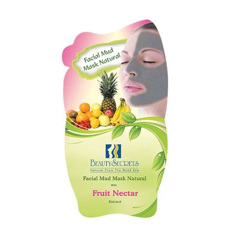 Beauty Secrets Facial Mud Mask Natural With Fruit Nectar