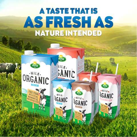 Buy Arla Organic Low Fat Milk 1L Online - Shop Bio & Organic Food on