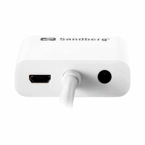 Sandberg HDMI To VGA Audio Converter White Online Shop Electronics & Appliances on Carrefour UAE