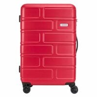 American Tourister Bricklane 4 Wheel Hard Casing Cabin Luggage Trolley 55cm Brick Red