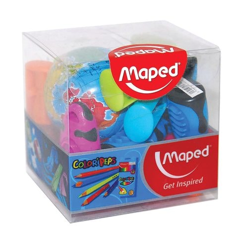Maped Colourpeps Sharpener Multicolour Pack of 12